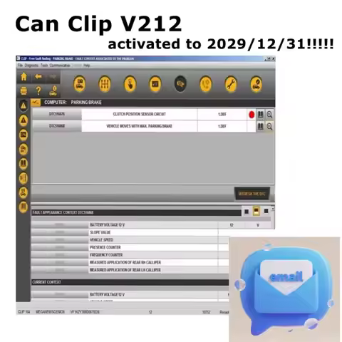 Latest Software for CAN Clip Diagnostic Interface Reprog V191 Pin Extractor V2 + Dialogys V4.72 - Em