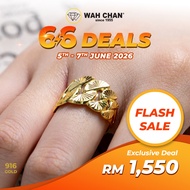 WAH CHAN 916 Gold Ring - OSR1086