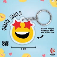 GANTUNGAN MINI EMOJI KEYCHAIN - EMOJI KEYCHAIN 015