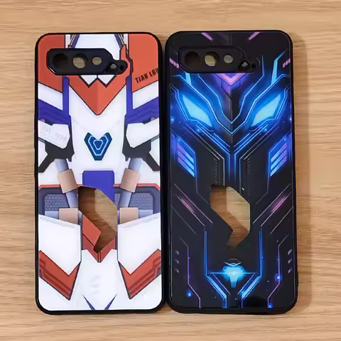 For Asus ROG 5S Case Tempered Glass Hard Back Cover For ROG 5 Coque For Asus ROG Phone 5 5s ROG5 ROG