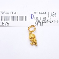 JIN JING PDR CHARM DORAEMON EMAS 916 1.48G/1.51G
