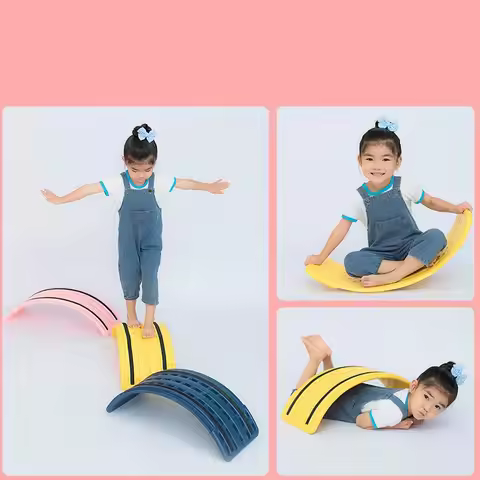 Improve Body Balance Balance Board Twisting Stability Coordination Children Wobble Board Security No