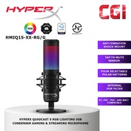 HyperX QuadCast S RGB Lighting USB Condenser Gaming & Streaming Microphone For PC, PS4, Mac (HMIQ1S-