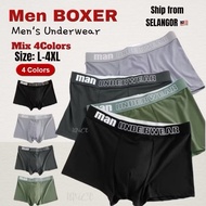 Man Underwear 4pcs/Set Seluar Dalam Lelaki Cotton Boxer Lelaki/ Boxer Men /Underwear Men /Seluar Dal