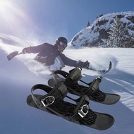 Freestyle Crowbar Ski Board Mini Ski Shoes Snow Board Snow Play Equipment Double Board MiniSki Skate