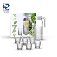 Royal Dine 7pcs Glass Drinking Set 07330ST9 High Quality Glass Drink Set Water Juice CJUG597
