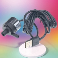 D DC23A Fish Tank Water Pump usb5v DC Brushless Silent High Temperature Amphibious Water Pump Cerami