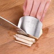Stainless Steel Finger Protector Vegetable Cutting Hand Protector Protect Finger Protector Guard Kit