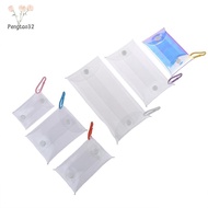 [pes] Anime Doll Display Bag Transparent Coin Purse Keychain Pendant Square Pouch Organizer Key Lips