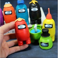 AMONG US FIGURE BOOTLEG DOLLS GAME TOYS CARTOON IMPOSTER BUILDING BLOCKS COLLECTION CAKE TOPPING