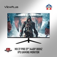 Viewplus MX 27 PRO 27" LED QHD 180Hz 1440P IPS Flat Gaming Monitor MX27
