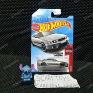 Save HOT WHEELS NISSAN SKYLINE GTR GT R BCNR33 R33 R 33 ZAMAC 2019