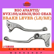 YAMAHA EGO AVANTIZ/NVX155 BRAKE LEVER (LH/RH) (ORIGINAL) ~ *CHROME* AEROX/EGO GEAR NVX 155 1LB-H3912