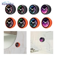 kowaku Waterproof Clock, Easy to Read, 7 Cm (2.76 Inches), Compact, Modern Shower Wall Clock with Su