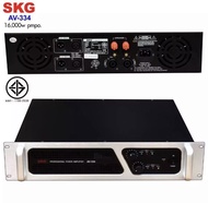 เพาเวอร์แอมป์16000W.PM.PO เครื่องขยายเสียง (สีดำ-หน้าเงิน) จัดส่งฟรี เก็บเงินปลายทางได้  รุ่น AV-334