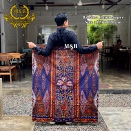 Sarung batik pria dewasa motif terbaru batik m&r terlaris kain 100% katun super halus tebal sarung s