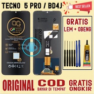 FREE LCD TOUCHSCREEN SCREWDRIVER GLUE TECNO 5 PRO / BD4J SCREENSENTUH TECNO PRO SERIES ORIGINALOrigi