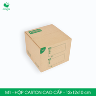 M1 - 12x12x10 cm - 60 hộp carton đóng hàng cao cấp - Thùng carton hộp gói hàng | Magix Packaging