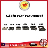 Pin Rantai 415/415Gold/420/428/428H/415H Oring Chain Joint Oring Pin Rantai Motorcycles 428 /415/420