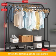 LG Rak Gantungan Baju Serbaguna Stand Hanger Display Butik Bazar Jemuran Pakaian Rak Sepatu Penyimpa