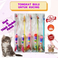 Cat toy stick cat chaser cat fur stick