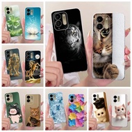 For Xiaomi Poco C95 Pro Case Cute Cat Tiger Painted Cover Soft Slim Phone Cases For Xiaomi Poco M8x 