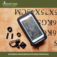 CS168ph ROCKBROS Handlebar Rotatable Phone Bag Bicycle Accessories