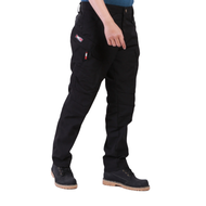 USO Celana Panjang Cargo Tactical Project Warna Hitam Big Size Jumbo Bahan Ripstop Reguler Fit