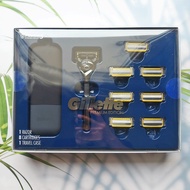 ชุดมีดโกน ยิลเลตต์ Fusion5 ProShield 1 Razor + 8 Cartridges + 1 Travel Case (Gillette®) Premium Edit