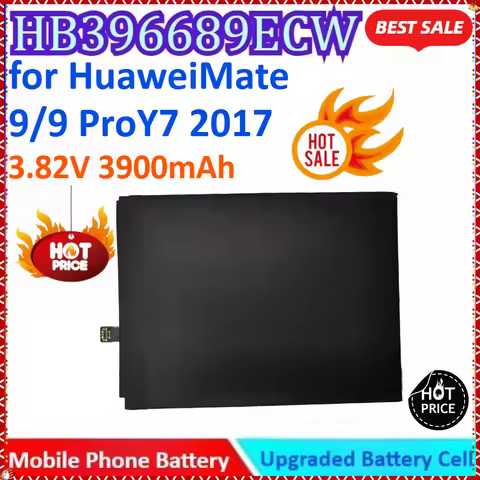 3.82V 3900mAh HB396689ECW Mobile Phone Battery for Huawei Mate 9 / 9 Pro Y7 2017 for Honor 8C Y9 201