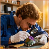 Inductor Detector Fault Diagnostic Tool Motherboard Coil Tester for Technician Professionals PC Phon