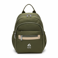 AOLONG Riyan 5016# Tas Ransel Wanita Backpack Bahan Kanvas Premium Muat Laptop max 10inch  #RS.141