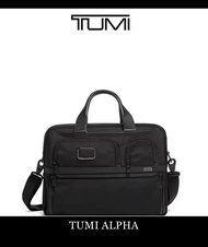 [TUMI ALPHA] TUMI Men's Handbag 2603141D3 Large Capacity Business Briefcase Casual Travel Shoulder Bag