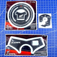 Package set cbr 150 Old emblem Embossed Tank Cover Triangle Handlebar Lock honda cbr