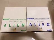 全新 絕版 當年物 異形SF 盲盒  第一彈 第二彈 KONAMI SF MOVIE SELECTION ALIEN Vol.1 & Vol.2