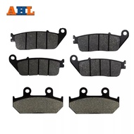 AHL Motorcycle Front and Rear Brake Pads For Suzuki AN650 AN 650 Burgman FA142 FA124NB