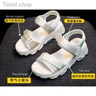 ∈﹍**HOT ITEMS** Sport Women Sandal Thick sole 蛋糕厚底运动凉鞋女 Comfortable Xes Fabiano Ricco Bata Sketchers