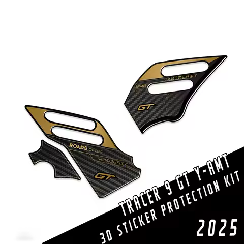 For Tracer 9 GT Y-AMT Stickers Tracer 9GT Y AMT 2025 Motorcycle Accessories 3D Epoxy Stickers Heel P