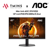 AOC 27G11ZE2 monitor (27 inch/FHD/IPS/240Hz/0.3ms) - Genuine product