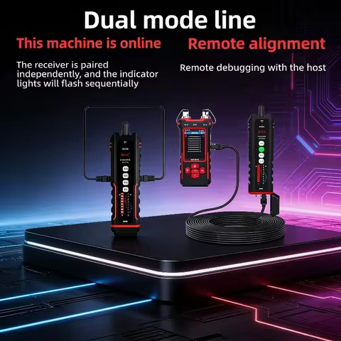 NOYAFA NF-859GT All-in-one Network Cable Tester Optical Power Meter Red Light VFL Cable Length Break