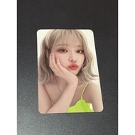 aespa winter my synk fortune card selca official photocard pc