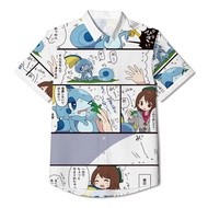 Cartoon character Pokémon costume—Hawaiian shirt