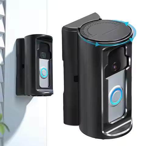Ring Doorbell Mount No Drill Ring Door Holder Bracket No Drill Doorbell Holder Adjustable Ring Doorb