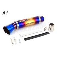 KING Motorcycle Exhaust Pipe Square Front Drag