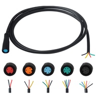 baluoqi Extension Cable 2Pin/3Pin/4Pin/5Pin/6Pin Waterproof Plug with A Single Connector DIY Ebike L