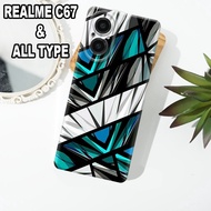 G3 - Latest REALME C67 pro camera Case - REALME C67 silicone - ABSTRACT motif - REALME C67 Softcase 