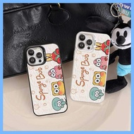 Sponge Bob Cute Cartoon iPhone Case Bright Colors,iP 11/12/13/14/15/16/17/Plus/Pro/Max/XR/XS
