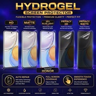 Honor X9d X9c X9 X9b X8 X8b X7 X7b smart full screen cover hydrogel screen protector Clear Matte Blu