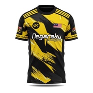 Negaraku Malaysia Jersey 1957 Eyelash BAJU JERSI HARIMAU MALAYA HITAM KUNING