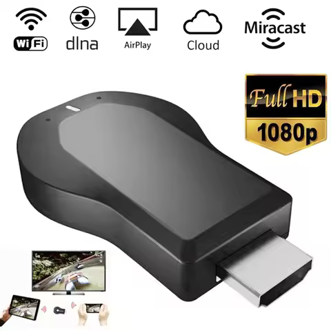 M4 PLUS TV stick Wifi Display Receiver Anycast 1080P Wireless HD Portable Media Player HDMI-compatib